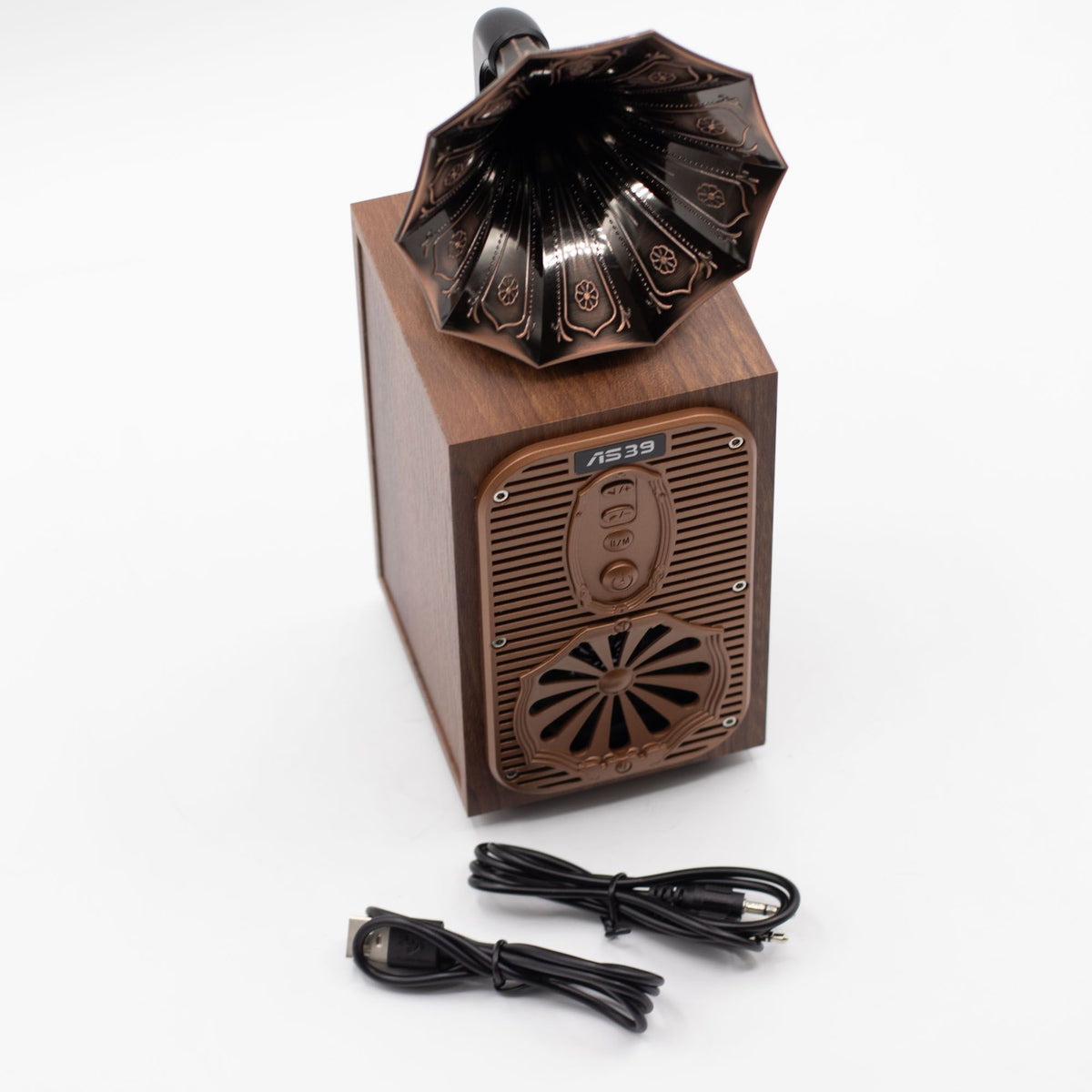 Retro Tall Gramophone Speaker (Extra Loud) - Bluetooth - 8 watt