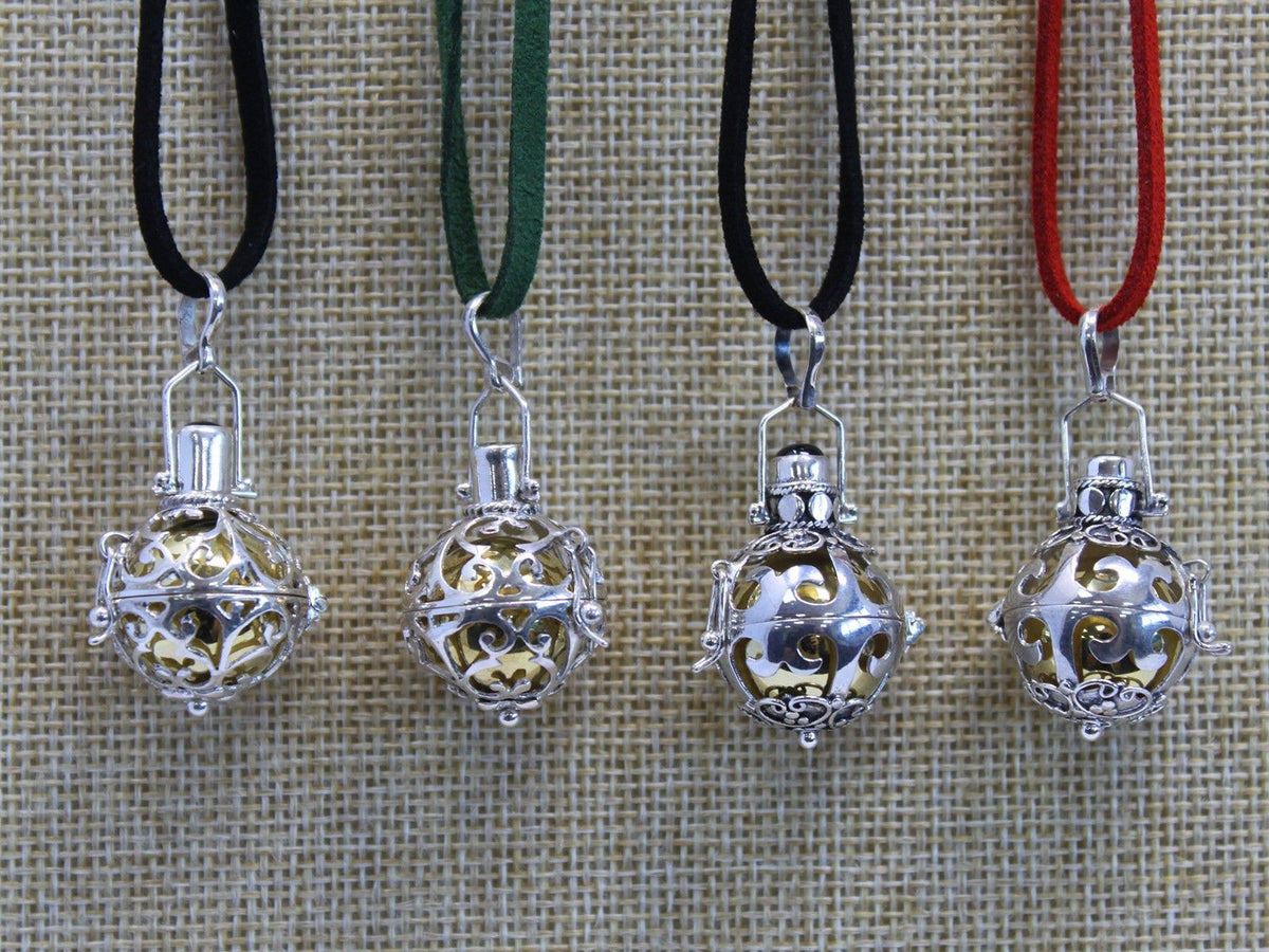 Silver Angel Bell - Dreams - 18mm