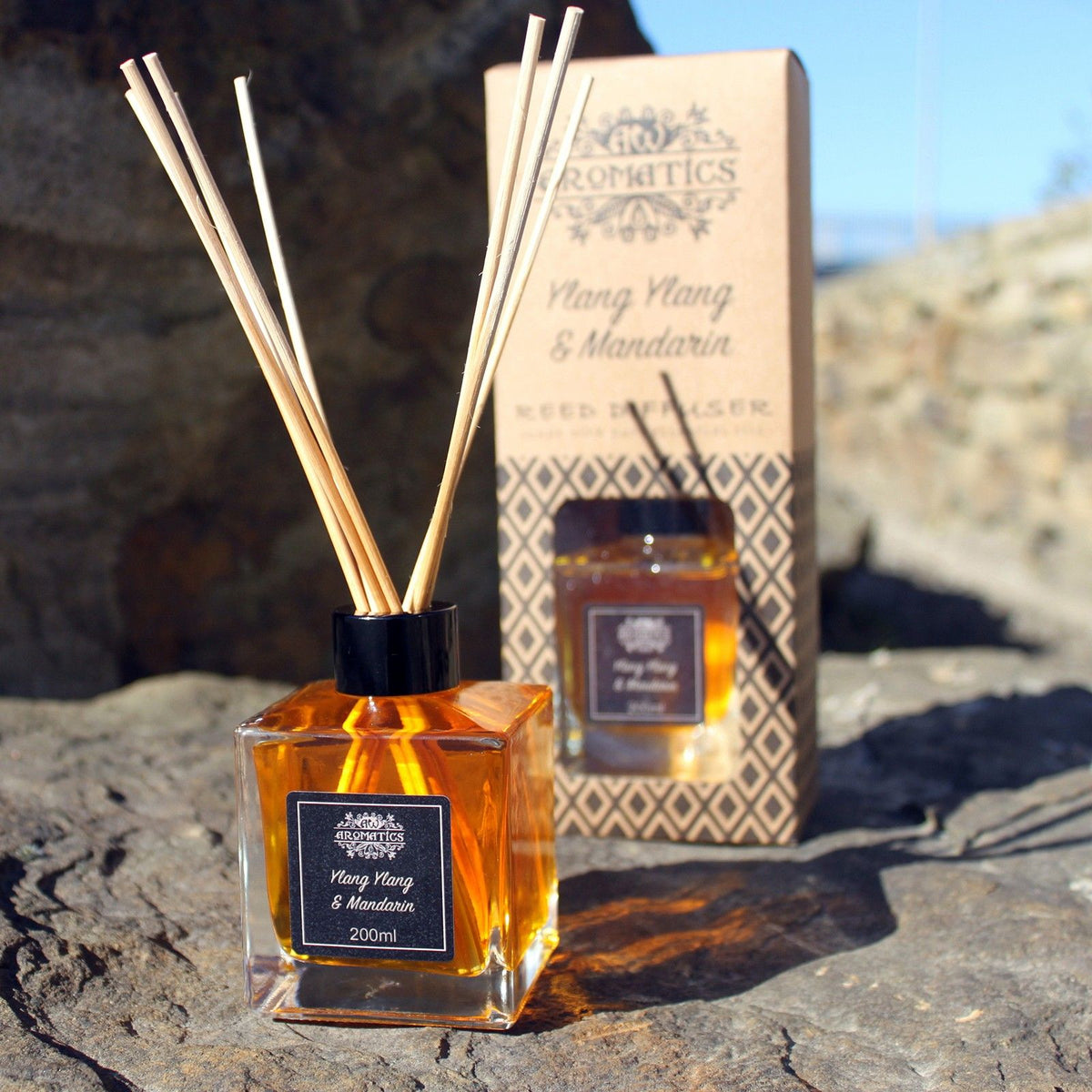 200ml Lime & Ginger Essential Oil Reed Diffuser