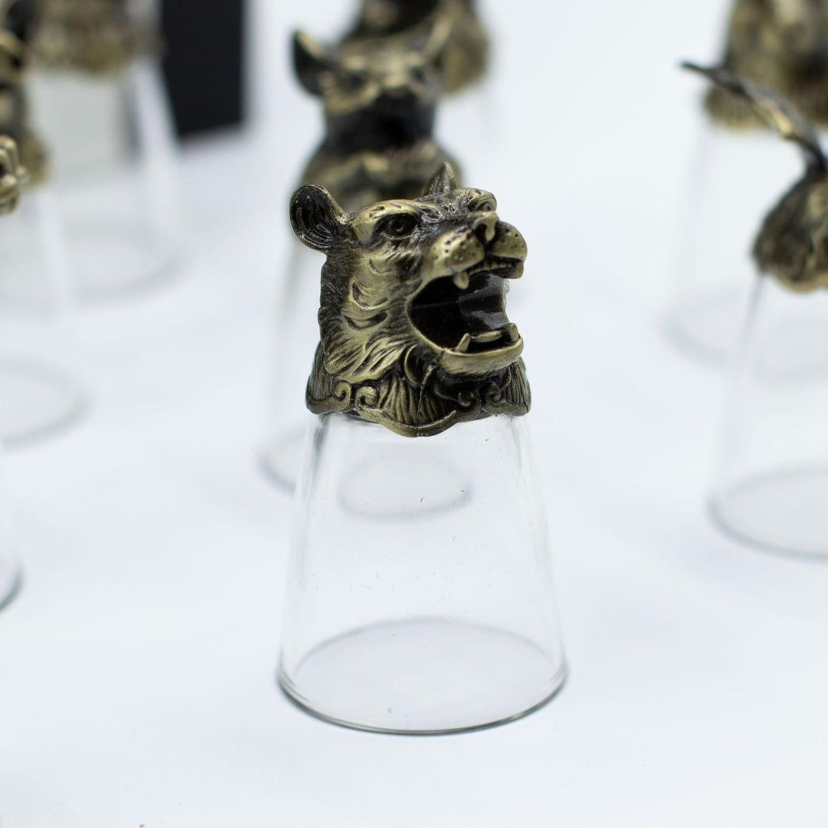 Gift Set of 12 Glasses (25ml) - Forest & Mystical Creatures