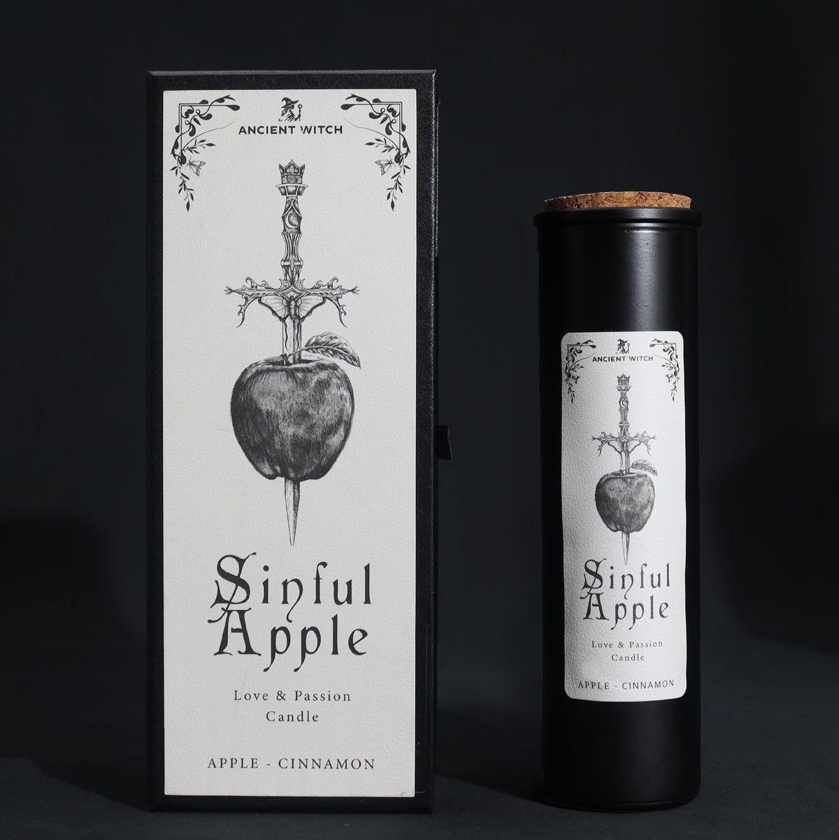 Ancient Witch Ritual Candles - Sinful Apple