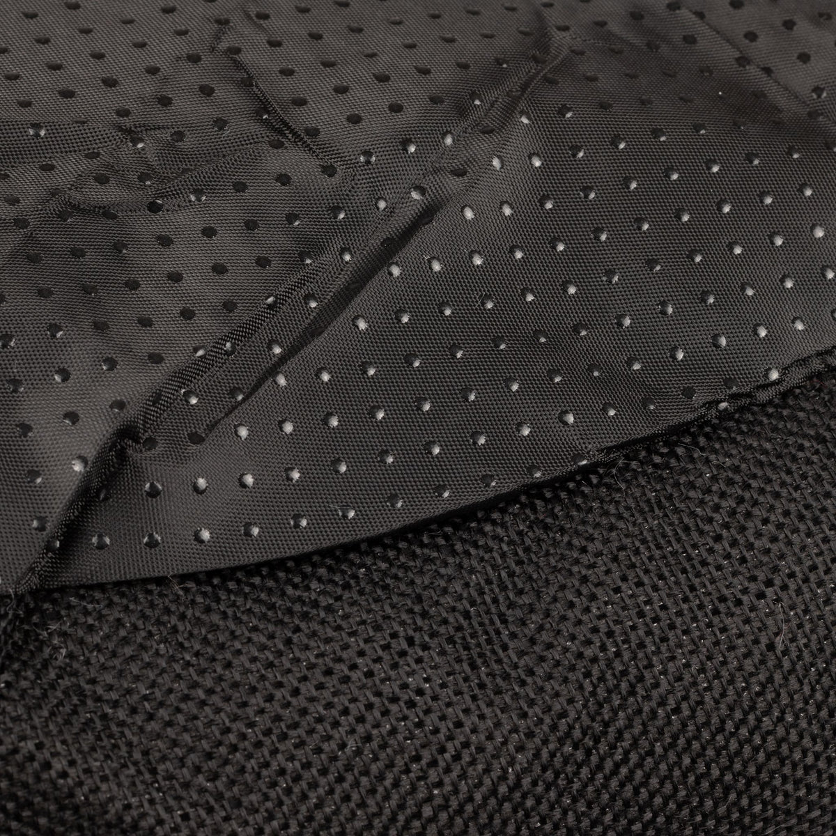 PAW Bed – Large Royal Crown – Black & Grey – 50 × 50 × 26cm
