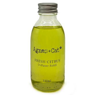 Agnes + Cat Reed Diffuser Refill - Fresh Citrus 150ml