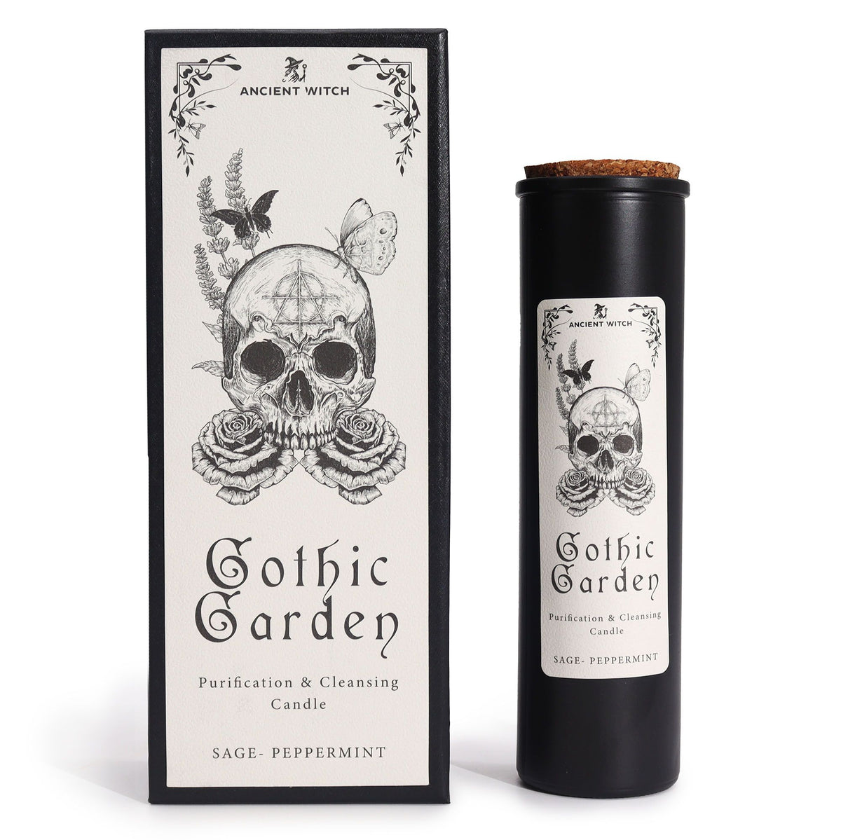 Ancient Witch Ritual Candles - Gothic Garden