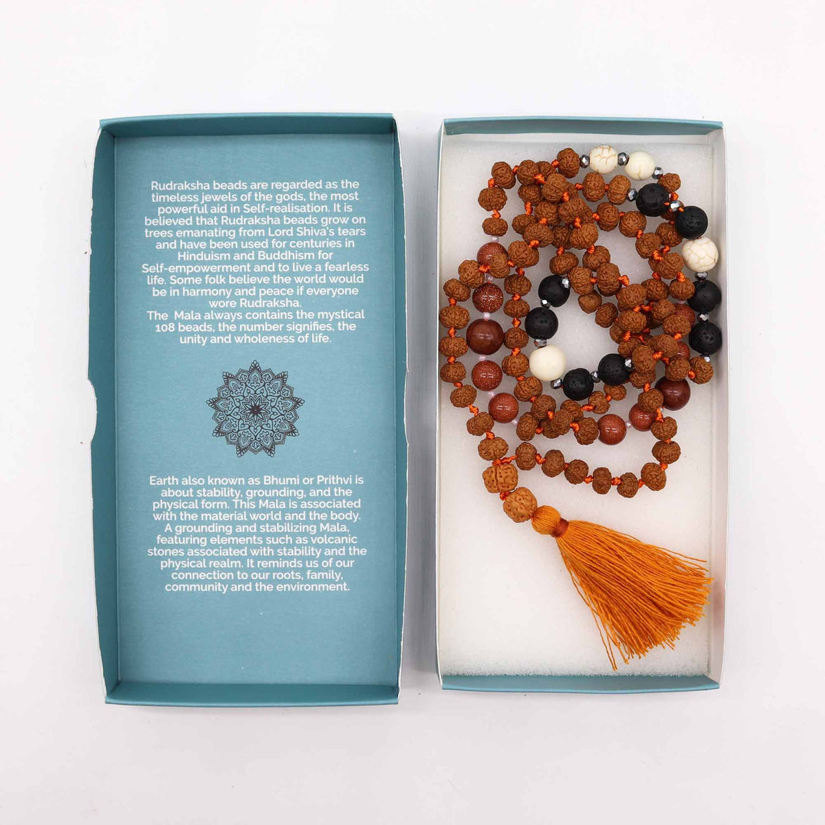 Bali Mala Necklace - Earth Element