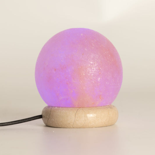 Quality USB Ball Salt Lamp - 8 cm (multi)