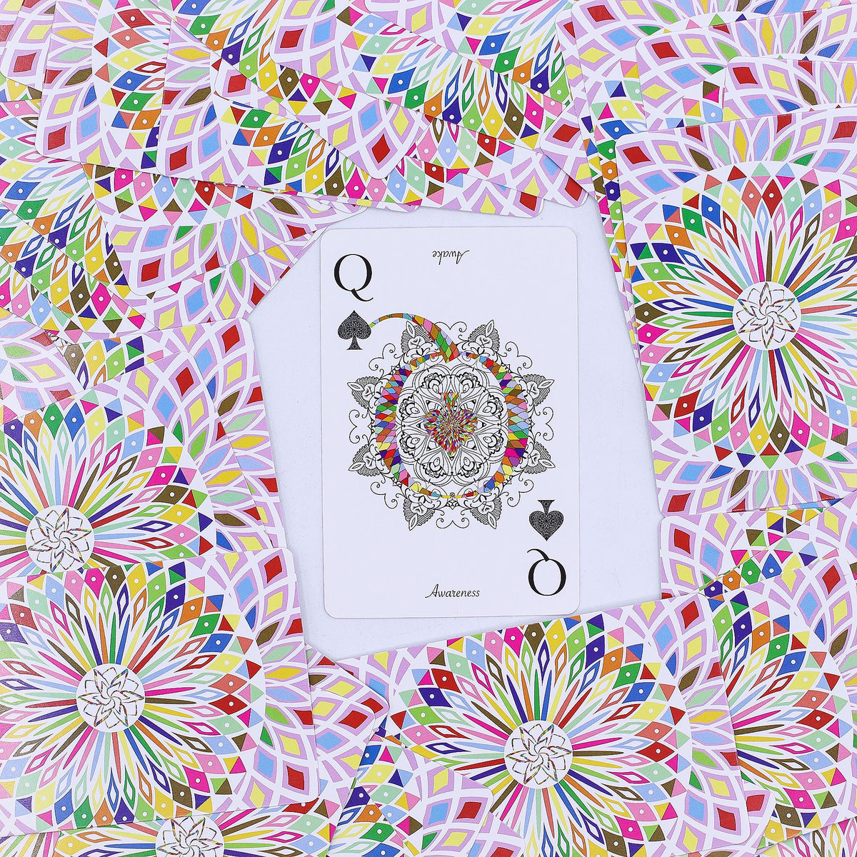 Mandala Playing & Oracle Cards – Kaleidoscope Symmetry